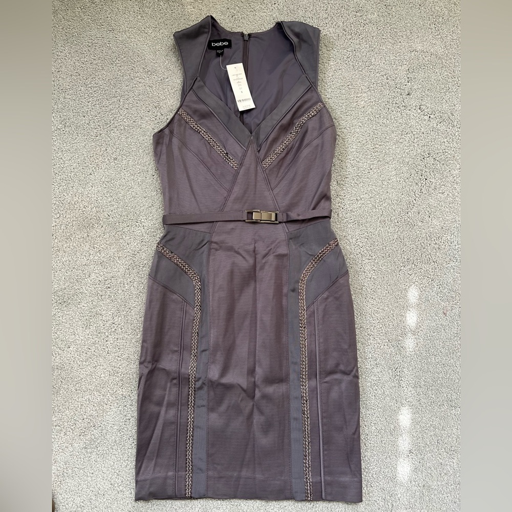 Bebe dress with belt